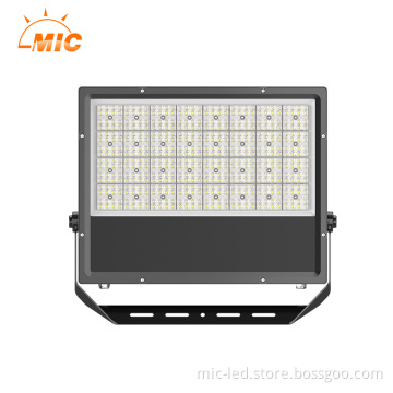Stadium LED Lighting: 800W & 250W Projectors and 150W Floodlights for Football Sensor Housing